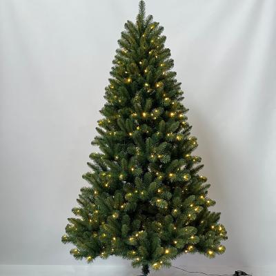 China Eco-friendly High Quality Large Green Artificial Xmas Tree Led Prelit Christmas Decor Tree 3ft to 20ft OEM Customized for sale