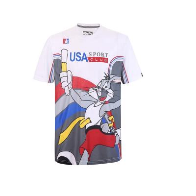 China New Custom Anti-Wrinkle Full Polyester 100% Sublimation Printing Mens T Shirts for sale