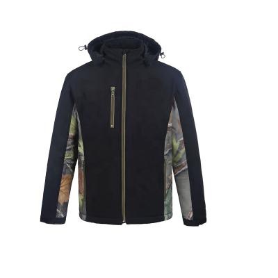 China Waterproof Custom Camouflage Jacket Padded Hooded Mens Winter Padded Jackets for sale