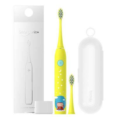 China Household Dupont Smart Led Light Bristle Sonic Electric Toothbrush For Kids Travel for sale