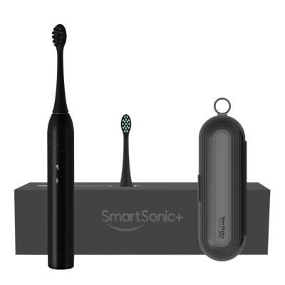 China Travel Silicone Brush Head IPX7 Cordless Inductive Charging Cordless Rechargeable Electronic Toothbrush for sale