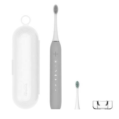 China Custom Household OEM Rechargeable Ultrasonic Smart Electric Cleaning Sonic Toothbrush for sale