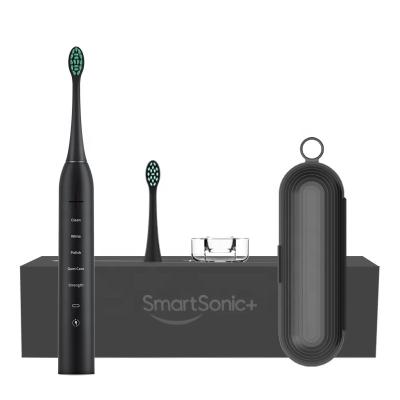 China Rechargeable Household Adult Travel Brush Automatic Ultrasonic Electric Toothbrush for sale