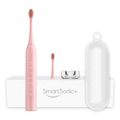 China IPX8 Rechargeable Household Sonic Electric Wireless Charging Toothbrush Soft Bristle For Adult for sale