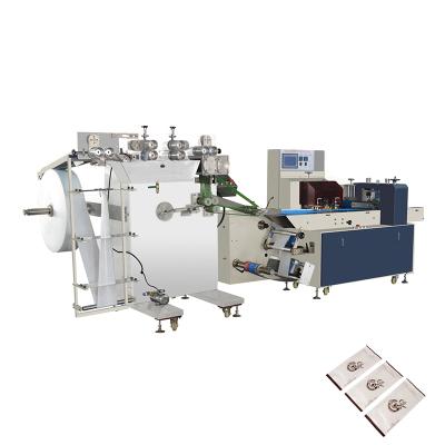 China Food Horizontal Multifunction Pillow Wrapping Shrink Wrappingmachine For Hotel Hospital Alcohol Tissue Toilet Paper for sale