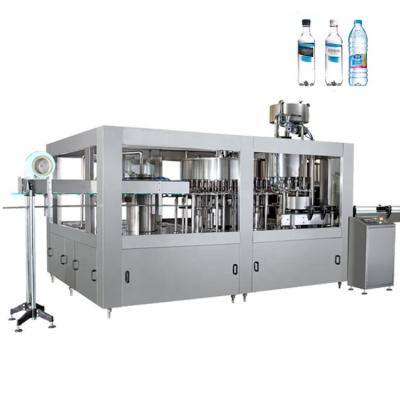 China Good food quality full automatic 3 in 1mineral water bottle filling machines, pure water filling machine equipment water machine for sale