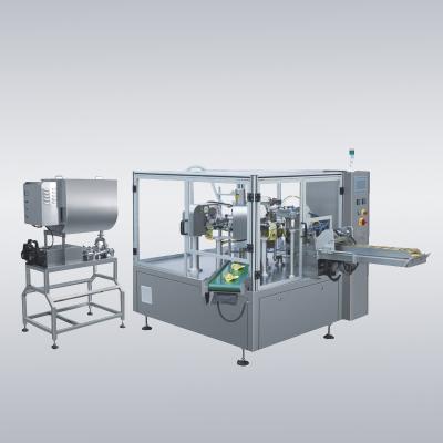 China HZ-260 Chemical Isolation Liquid Pouch Automatic Pouch Spout Bag Filling Filling Packaging Machine Factory Price for sale