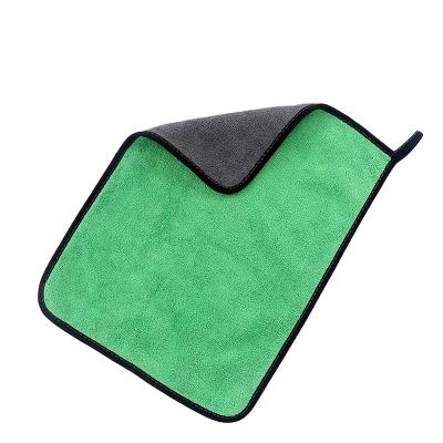 China Sustainable Ready To Ship Products Double Sides Towel Microfiber Twisted Car Drying Towel for sale