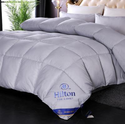 China 100% Luxury Manufacturer Eco-Friendly Hotel Down Comforter Winter Duvet Quilted Comforter for sale