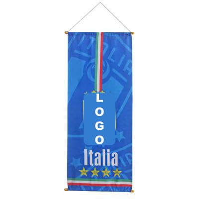 China Healthcare institute customized 2022 World Cup flags from TOURISTA manufacturer can be used at the competition site. for sale