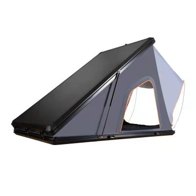 China Hot Selling Waterpoof TOURISTA Rooftop Tent Rugged Aluminum Triangle Top Roof Tent Shell Hard Shell for sale