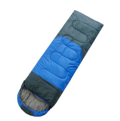 China 190T Polyester Outdoor Camping Adjustable Double 2 Envelope Type Single Man 0 20 Degree Sleeping Bag for sale