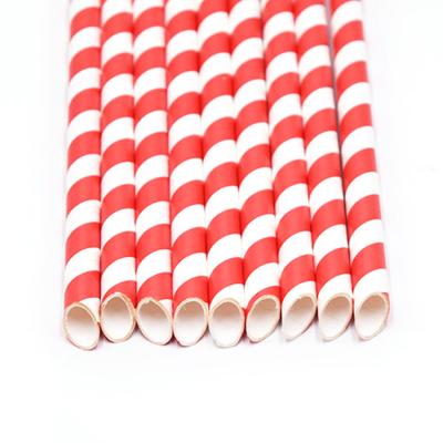 China Disposable Drinking Straws Fish Boba Paper Straw Short Logo Paper Cut Custom Straw for sale