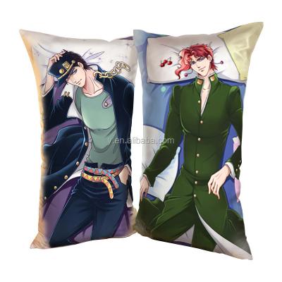 China Viable JoJo's Bizarre Adventure Jotaro DIO Zippered Body Pillow Cover Cushion Cover Decor for sale