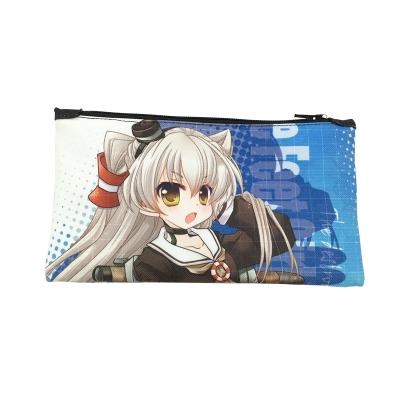 China Schools & Offices 2017 cheap custom office and school printing pencil bag cartoon printed wholesale kids anime school supplies pencil pouch for sale