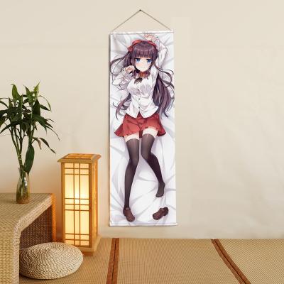 China New fabric game! Custom Printable Takimoto Hifumi Fabric Wall Tapestry for sale