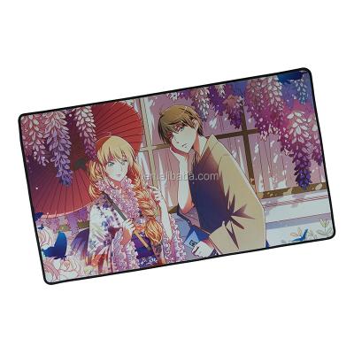 China Custom design Anime 3d rubber promotional pad board game gamingmouse pad for sale