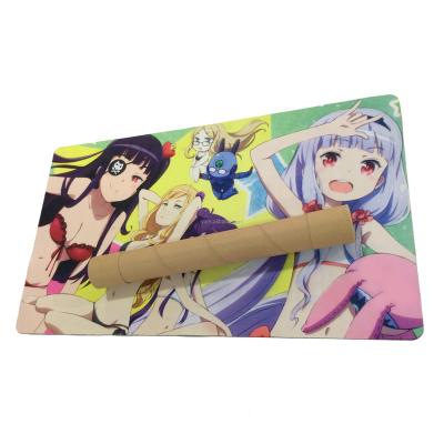 China HOT anime rubber&fabric oversized panel custom gaming mouse pad for sale