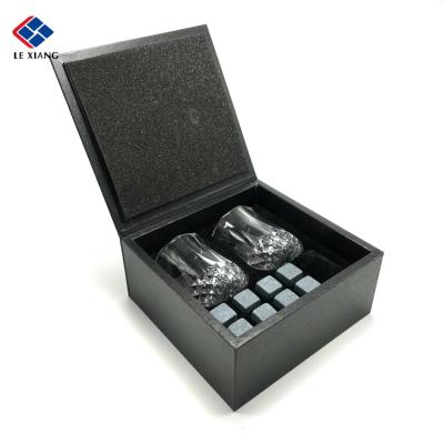 China New Product Viable Wholesale Whiskey Chilling Cubes 2021 / Best Gift Whiskey Stones A Whiskey Gift Set for sale