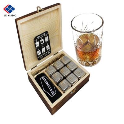 China 2021 Sustainable New Product Crystal Glasses With Whiskey Chilling Stones for sale