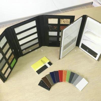 China Factory direct catalog book printing high quality sample binder wall tile hardcover book 2021 tile display folder quartz glass sample book for sale