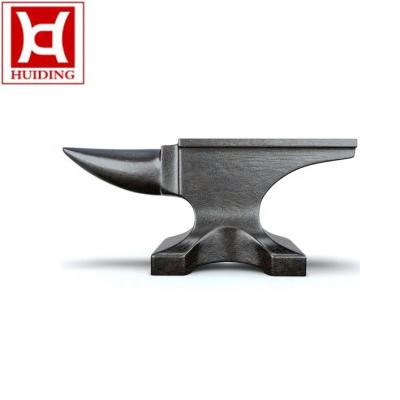 China Metallurgical Professional Adjustable Forged Casting Anvil Cast Steel Blacksmith Tools Hard Anvil for sale