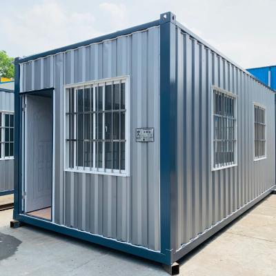 China Modern Steel Structure Factory Temperature Measurement And Disinfection Channel Living Container House for sale