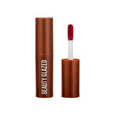 China Waterproof 2021 New Arrival Chocolate Lip Gloss Private Label Matte Waterproof Liquid Lipstick Lipgloss for sale