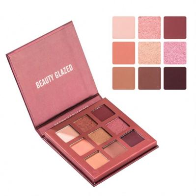 China Waterproof Custom Eyeshadow Palette Make Up Palett Diy Private Label Vegan Cheap Fresh Shape Eyeshadow for sale