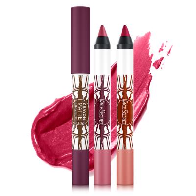 China Top Selling Waterproof Hot Sale Waterproof Dye Lipstick Facesecret Lipstick Pencil Matte Lasting Ready Running Pen for sale