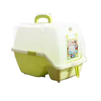 China Sustainable Wholesale Multifunctional Cat Toilet Promotional Cat Litter Box for sale