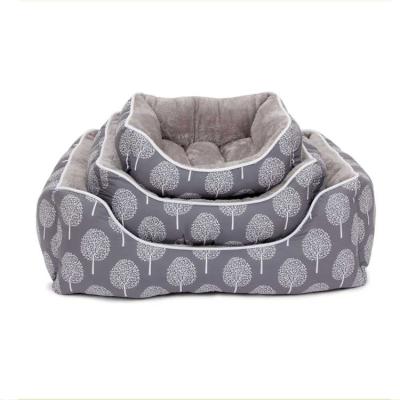 China Durable Funny Custom Design Non Slip Pet Chew Resistant Large Dog Beds for sale