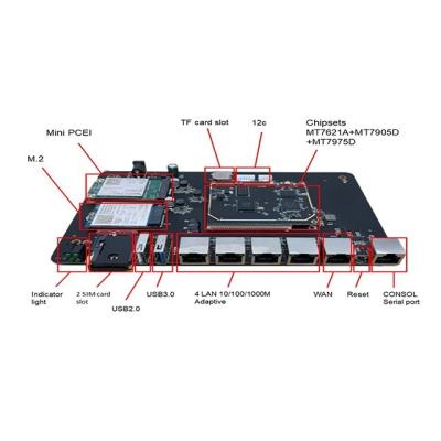 China Electronics device 4G 5G wifi router pcb board earphone PLC pcb board manufacturing assembly manufacturer for sale