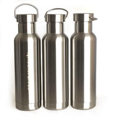 China High Quality Viable Stainless Steel Thermos Free Food Grade Bpa Bottle Sport Drinking Bottle With Outer Steel Lid for sale