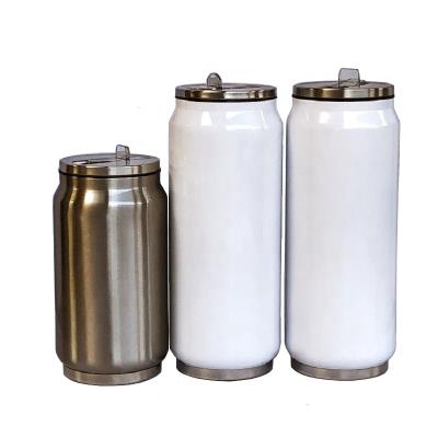 China Wholesale PORTABLE white tumblers factory wall stainless steel cola box sublimation empty water bottle double for sale