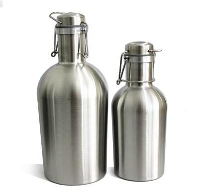 China PORTABLE Ready For Shipping Custom Brewery Logo Beer Shaker In Stock Single Stainless Steel 32oz Beer Shaker 64oz for sale