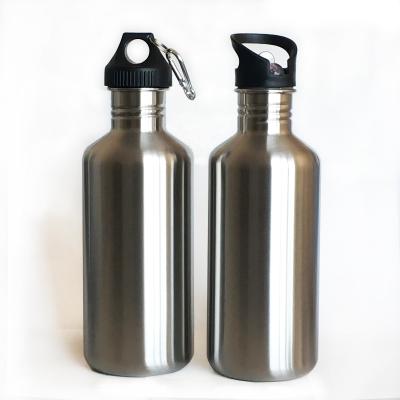 China Stocked Sports 1200ML Month Stainless Steel Sports Bottle Classic Large Capacity Gym Single Wall Single Wall Bottle for sale