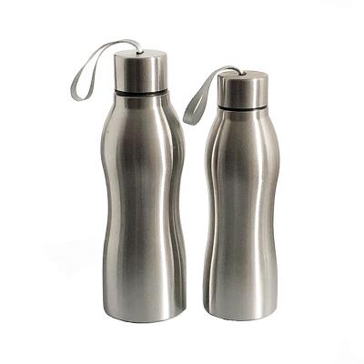 China Children's direct creative pear-shaped water bottle factory sale bottle metal stocked eco-friendly drinking single wall water bottle for sale