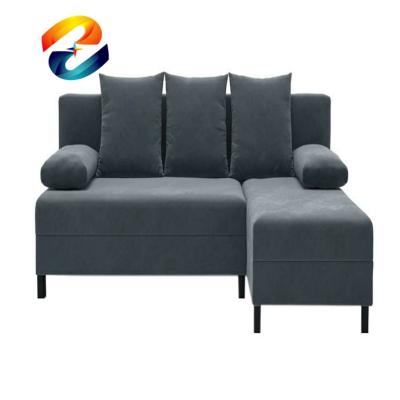 China Modern Foldable L Shape Sofa Bed Living Room Furniture China Sofa Bed Manufacturers for sale