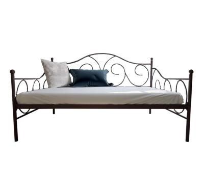 China (Size) Free Sample Modern Design Metal Iron Single Bed Adjustable Home Strong View For Hotel for sale