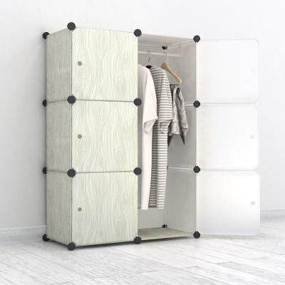 China Wholesale modern style plastic foldable wardrobe for living room for sale