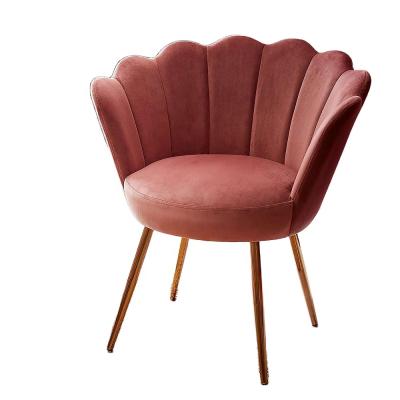 China Free Sample Cooling Warm Design Dining Chairs Soft Velvet Chair Metal Legs Dining Chairs For Dining Room for sale