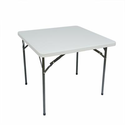 China Cafe Restaurant Foldable Beech Table Top Rectangle Dining Table And Chair Set for sale