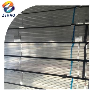 China Structure steel/gi section weight/MS section carbon steel pipe galvanized rectangular hollow pipe price for sale