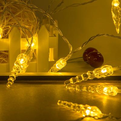 China Faceted Solar String Lights Outdoor Decoration LED String Light Cover for sale