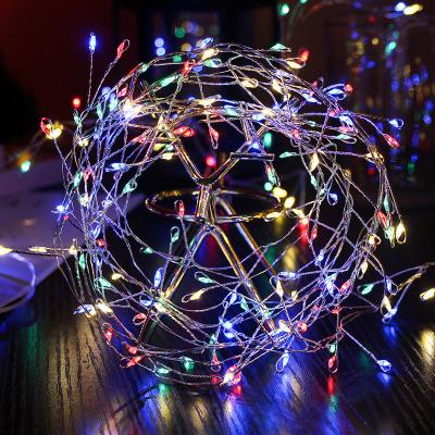 중국 USB/220V Led Copper Wire Firecracker Lamp Battery Box Lights String Warm Colorful Small White Night Light 판매용