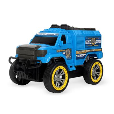 China Cheap RC model 1:16 27 megahertz 4wd truck rc police car toy remote control radio controlled Wltoys cars for boy gifts for sale