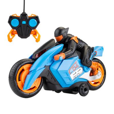 China Remote Control Car Model Toy RC Car Stunt Cars RC Model Motorcycle Electric Motor With LED Lights For Kids wltoys for sale