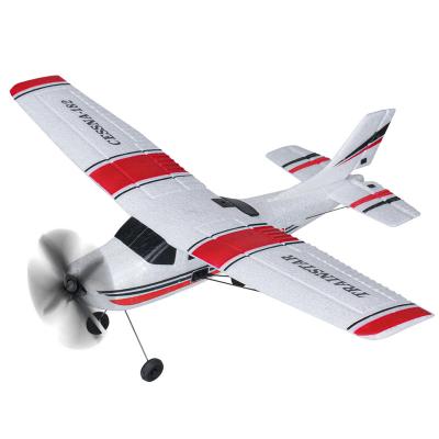 China Flat Model For Beginners Airplane Hobby 2.4G EPP Foam RC Planes 3CH Cessna 182 Glider Airplane Kit Outdoor Toys for sale