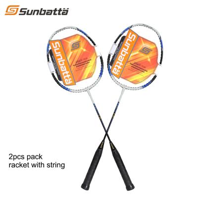 China Eastic & Professional Durable Aluminum Frame Iron Shaft Sport Badminton Racket China Manufacturer for sale